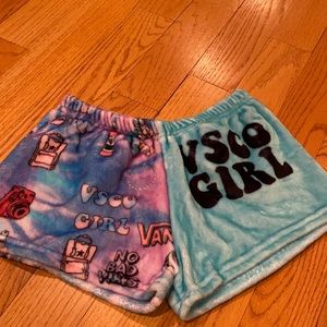 VSCO Girl Fuzzy Shorts
